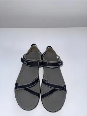 Teva women’s Black and Gray Adjustable Strap Sandals thumbnail 5