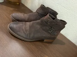 Clarks Women's Camzin Dime Ankle Boot, Dark Brown Leather, 7M boho , chic thumbnail 6