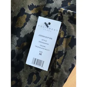 Equipment NWT Joenna Velvet‎ Viscose Silk Slip Dress Medium Leopard Print thumbnail 3