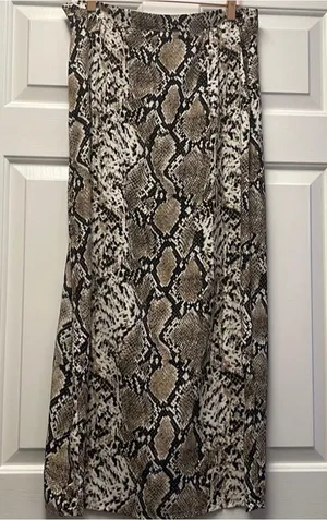 Nasty Gal NWT snakeskin midi skirt thumbnail 3