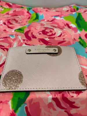 Kate Spade Pink Card Wallet thumbnail 3