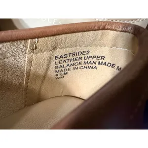 Aerosoles Eastside2 Tan Leather Loafers Womens 8.5 Almond Toe Slip On Shoes thumbnail 6