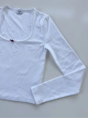 Aritzia Sunday Best BestHug Shortcake Longsleeve size XS thumbnail 5