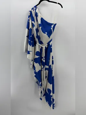 Hutch Stretch Satin One-Shoulder Maxi Dress thumbnail 4