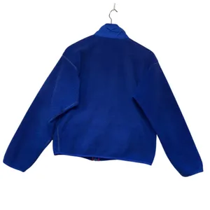 Patagonia Synchilla Fleece Full Zip‎ Jacket Blue Size 10 Vintage thumbnail 4
