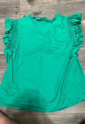 Green boutique blouse thumbnail 1