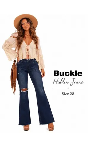 Buckle Hidden Jeans thumbnail 3