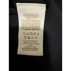 Free People‎ Penny Embroidered Peplum Top Black Women's Size XS thumbnail 12