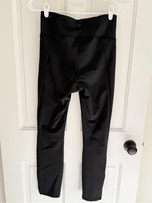 CALIA‎ Black High Rise Ankle Slit Leggings Women’s Medium thumbnail 2