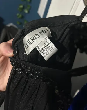 Black 2 Piece Prom Dress thumbnail 2