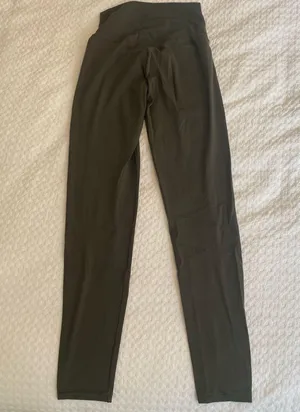 Aerie Olive Green 7/8 Leggings thumbnail 4