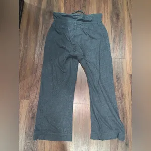 Pact Dark Gray Organic Cotton high rise lounge pants pj cozy casual fall thumbnail 5