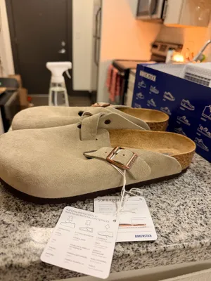 Boston Birkenstock Suede Leather thumbnail 3