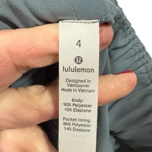 Lululemon Women's On‎ The Fly Skirt Gray Size 4 Activewear Athleisure Sporty thumbnail 4