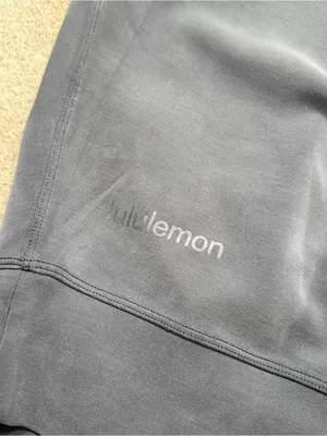 Lululemon Women’s Softstreme Perfectly Oversized Cropped Crew in Gray Black 4 thumbnail 7