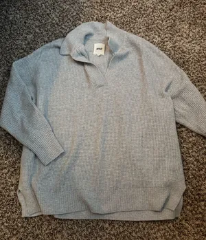 Aerie Cozy Up Waffle Sweater thumbnail 1