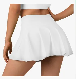 Amazon SUUKSESS pleated high waisted tennis skirt w pockets M thumbnail 3