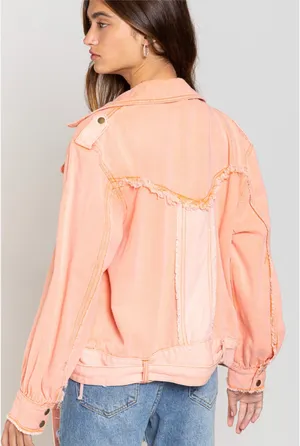 POL Casual Denim Jacket thumbnail 4