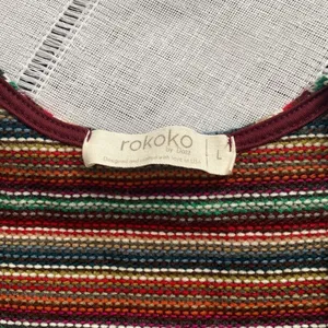 Rokoko long multicolored cardigan. thumbnail 4