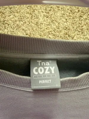 Aritzia TNA Sweatshirt Cozy Fleece thumbnail 4
