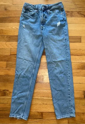 FREE PEOPLE Straight Leg Denim‎ Jeans size 27 thumbnail 1