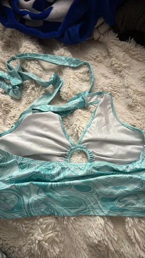halter top Blue thumbnail 2