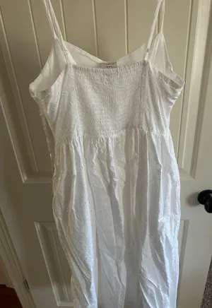 Target White Eyelet Midi Dress thumbnail 2