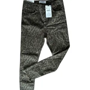 Zara High Waisted Leopard Print Slim Fit Skinny Leg Ankle Jean 10X27 Mob Life thumbnail 5