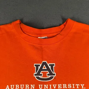 Auburn University Tigers T Shirt Large Soffe Orange College Football NCAA Vtg thumbnail 10