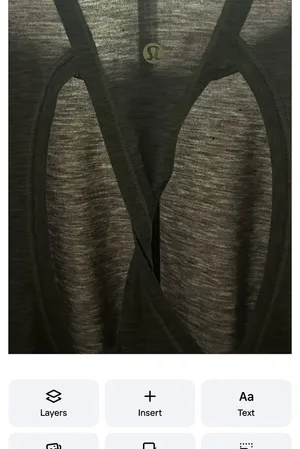 Lululemon Stop Drop & Squat Long Sleeve in Heathered Black Currant Sz 10/12 thumbnail 4