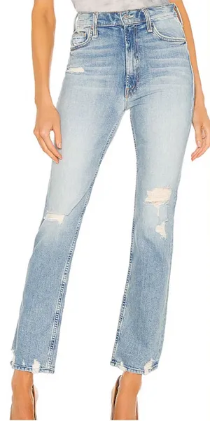 MOTHER Superior High Waisted Rider Skimp Jeans in The Confession Wash Women’s 27 thumbnail 1