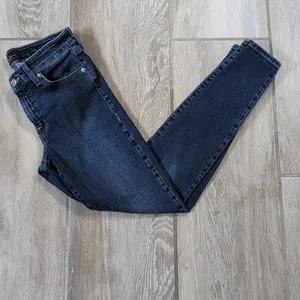 Lucky Brand Ava Super Skinny Darkwkash Jeans | Lucky Brand 4/27 Skinny Jeans thumbnail 1