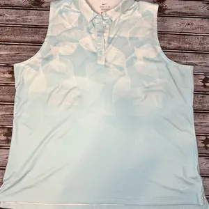 Nike Dri-FIT Blue Woman’s Golf Sleeveless Tank thumbnail 1