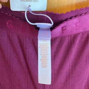 Savage X Fenty Lounge Pants Womens L‎ Large Purple Ribbed Knit Sleepwear NWT thumbnail 2