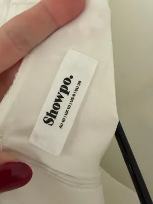 Showpo White Dress Lace thumbnail 4