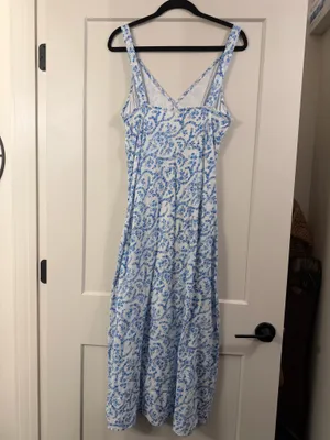 Olivaceous Floral Midi Dress thumbnail 6