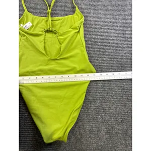 Andie Swim The Makena One Piece Swimsuit Avocado Green Lime Sporty XS AO467 thumbnail 6