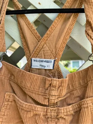 Free people ziggy cord overall jumpsuit thumbnail 10