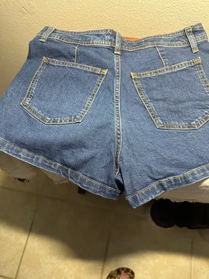 High Waist Blue Denim Women’s Shorts Sz 10 by Universal Thread Goods co. NWT thumbnail 4