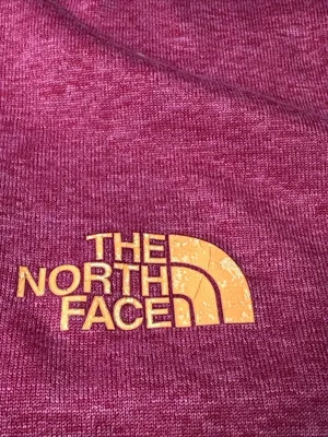The North Face Lightweight Hoodie Women’s L Flash Dry Long Sleeve Pink Orange thumbnail 3