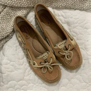 Leopard Print Women’s Sperry Boat Shoes Slip Ons thumbnail 2