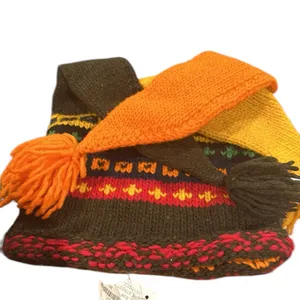 Court Jester Whimsical Ski Hat Three Points Winter Wool Unisex thumbnail 3