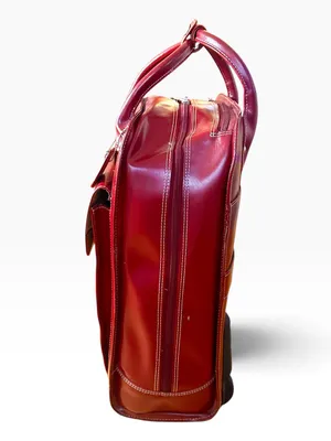 McKlein La Grange Detachable Wheeled Briefcase Carry On Luggage Red thumbnail 5