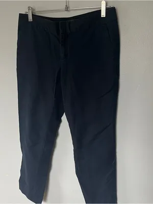 Banana Republic Women's Navy Cropped Stretch Pants thumbnail 3