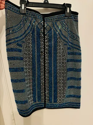Akira Mini Rhinestone Skirt Size XL thumbnail 3