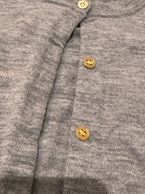 J. Crew Gray Gold Cardigan thumbnail 2