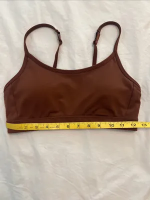 Old Navy Brown Adjustable-Strap Bralette thumbnail 4