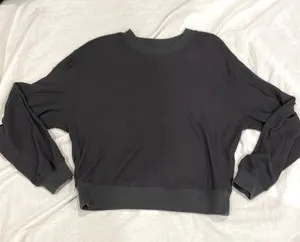 Abercrombie and Fitch, thermal textured crewneck thumbnail 1