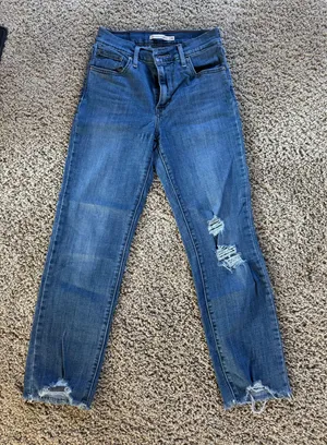 Levi’s Jeans Straight Crop High-Rise thumbnail 1