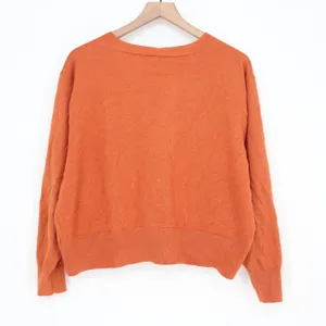 A New Day Cardigan Womens XXL Orange Button-Down V-Neck Knit Excellent thumbnail 4